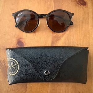 Ray Ban Emma Gold Tortoise Shell Sunglass FRAMES AND CASE RB4277